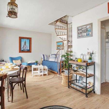 Duplex Face A La Mer - Le Studio D'Adal Quiberon Buitenkant foto