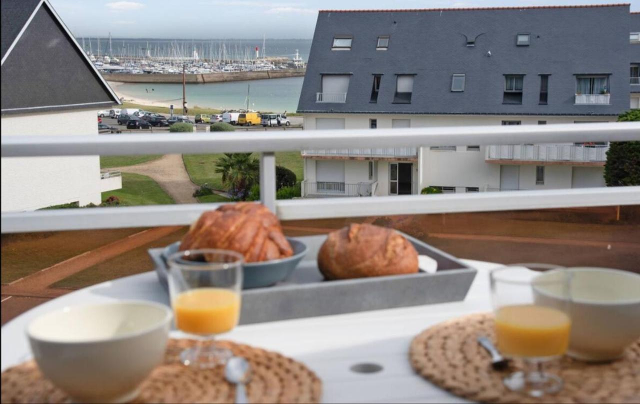 Duplex Face A La Mer - Le Studio D'Adal Quiberon Buitenkant foto
