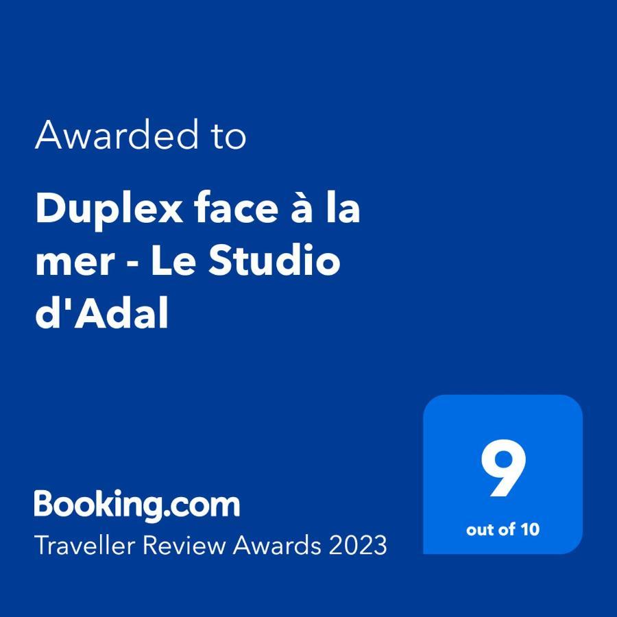 Duplex Face A La Mer - Le Studio D'Adal Quiberon Buitenkant foto